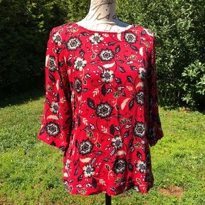 Like New Flower Blouse